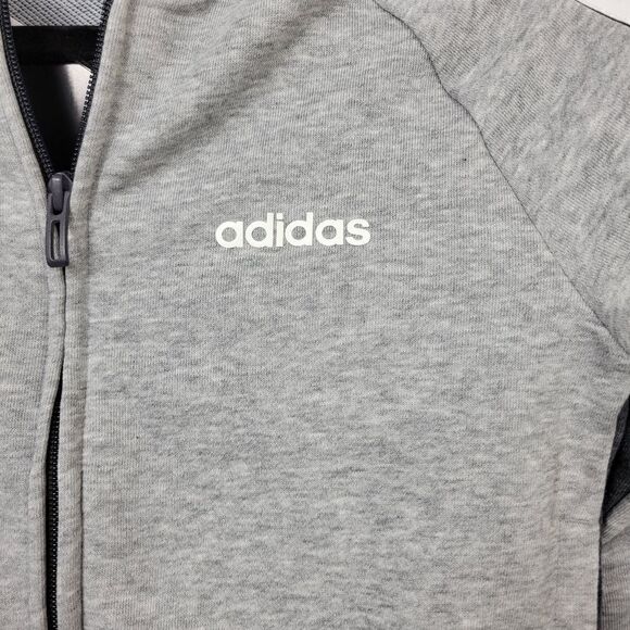 NWT Adidas Essentials Seasonal Bomber Jacket. Gray 2XS#026 - Picture 4 of 16